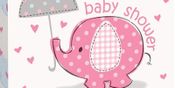 Babyshower Pink Elephant