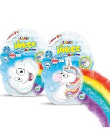 Craze Inkee Assorted Rainbow Unicorn/Cloud Bath Bomb