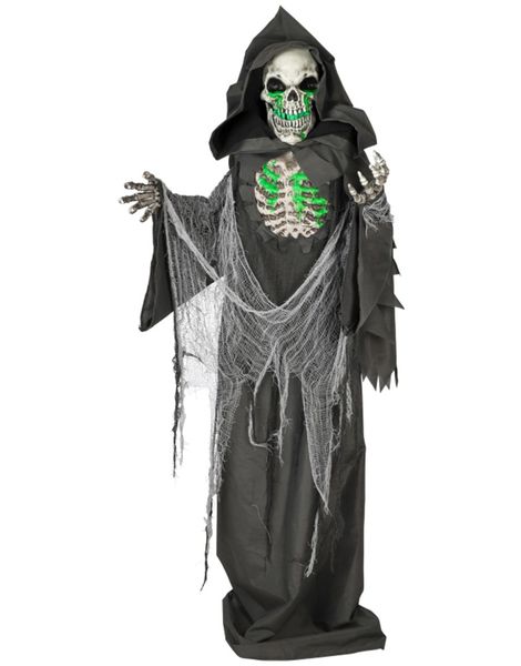 Mannen med Ljåen - Animert Halloween Figur 162 cm