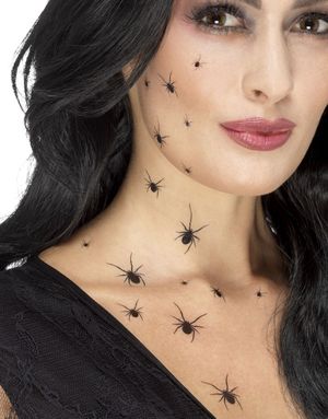 16 stk Spindlar - Tillfällig Tatuering