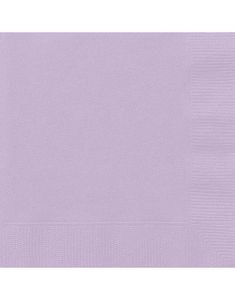 20 st Lavendelfärgade Servetter 33x33 cm