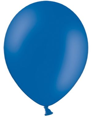 10 stk 30 cm - Mörk Blå Ballonger