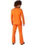 Orange Disco Dress med Gulldetaljer - Suitmeister