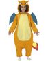 Charizard Inspirert Kigurumi Kostyme til Barn - 10-12 ÅR