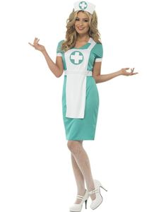 Scrub Nurse - Sjukskötardräkt för Kvinnor
