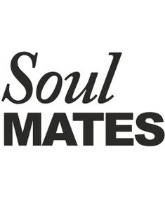 Soulmates - 2 stk Klistermärken för Sko