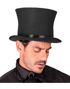 Hög Hatt Med Sidenband - Svart
