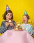 6 stk Prikkete Partyhatter i Forskjellige Farger