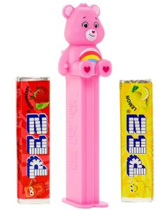 Share Bear - Care Bears Pez-hållare med 2 Pez-paket