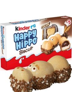 5-pack Kinder Happy Hippo Kakao Kex 103g