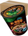 8 st Sweet and Savory K-BBQ Ramyun - Koreansk BBQ - BIBIGO - Hel Låda 784 gram (Korea)