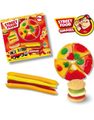 Street Food Gummies - Vingummi Pizza, Burger och Korv 42 gram