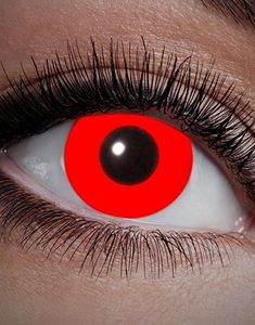 All Red – Röda UV/Blacklight Crazylinser
