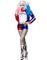Harley Quinn Inspirerad Lyxkostym
