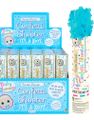 24 st Gender Reveal Small Confetti Cannon Boys - 20 cm Komplett Box