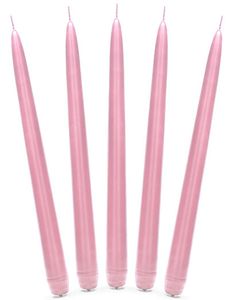 10 stk Ljusrosa Kronljus 24 cm