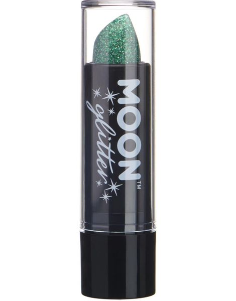 Grönt Läppstift med Glitter
