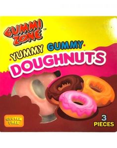 Yummy Gummy Doughnuts - Vingummi og Skum Donuts 23g