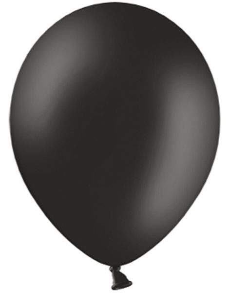 10 stk 30 cm - Svarta Ballonger