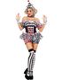 Darling Harlequin - Harlekin/Klovnemaskeraddräkt till Dam