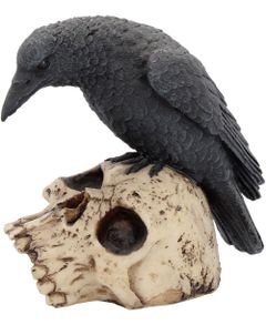 Ravens Remains - Korp och Dödskalle Figur 13 cm