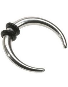 Silver Djengis - Öronpiercing med O-Ringar