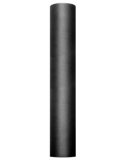 SVART Bordslöpare i Tyll 30 cm x 9 meter