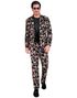UV Glow Skullparty Kostymedress til Mann - XL