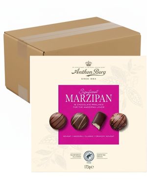 10 st Anthon Berg Significant Marzipan - Ask Med Olika Marsipankonfekter - Hel Ask 1,73 kg