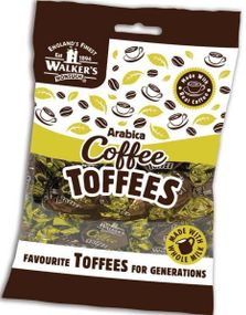 Walkers Arabica Coffee Toffees 150 gram