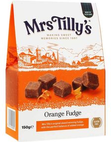 1780617600_5Mrs Tilly's Scottish Orange Fudge - Fudge med Apelsinsmak i Presentask 150 gram
