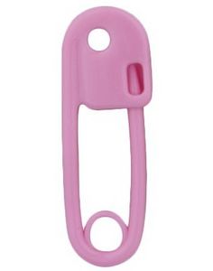 Säkerhetsnål 1.6 mm - Rosa Öronpiercing