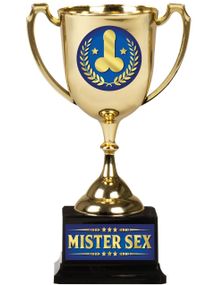 Mister Sex - Gullfarget Pokal 19 cm