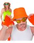 80's Neon Orange Fingerløse Hansker