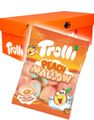8 st Påsar Med Trolli Fyllda Persika Marshmallows - Hel Låda