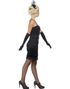 Daisy The Gatsby Flapper Damkostym - Svart