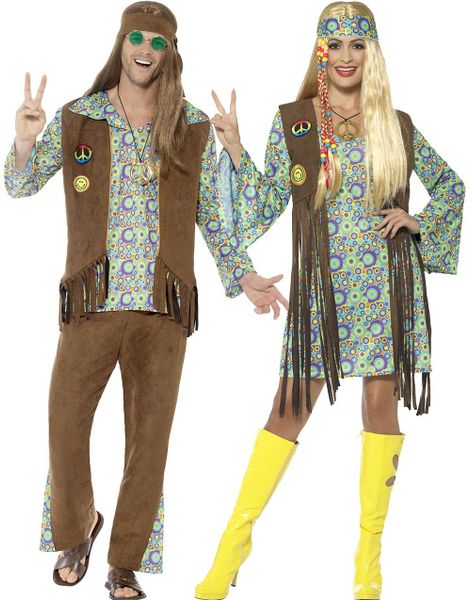 Pardräkt - Bubble Fever Hippies