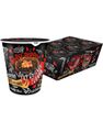 24 st Daebak Ghost Pepper Spicy Chicken Flavour Dry Black Noodles Hel Låda (Korea)