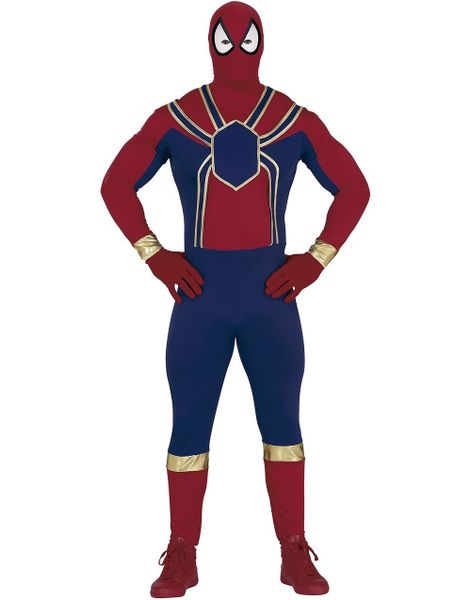 Edderkopp-Superhelt Jumpsuit Herrekostyme