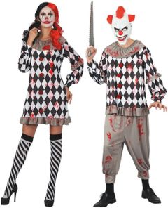 Pardräkt – Creepy Clown