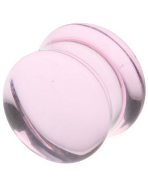 Rosa Pyrex Piercing Plugg