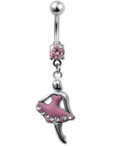 Cocktail Lady Navelpiercing - Rosa
