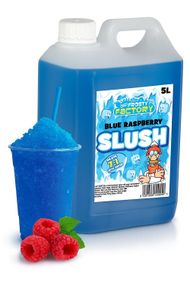 1814659200_5Blue Raspberry Slush-koncentrat - 40 Liter Färdig Slush - Crazy Factory