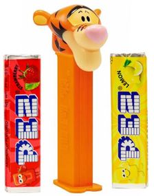 Tigergutt Pez-Holder med 2 stk Pez Pakker