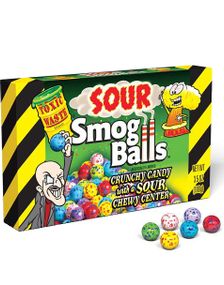 Toxic Waste Sour Smog Balls Boks