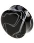 Marble Design Black - Piercing Plugg