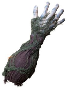 Avkappet Krypende Arm Dekorasjon med Bevegelse og Lyd 40 cm