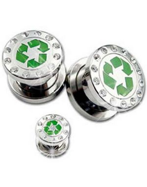 Återvinning - Piercing Plugg