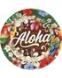 6 stk Papptallerkener 23 cm - Aloha