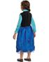 Anna - Licensierad Deluxe Frost/Frozen Kostym för Barn